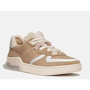 Coach Citysole Court Suede Sherpa Edge Sneakers